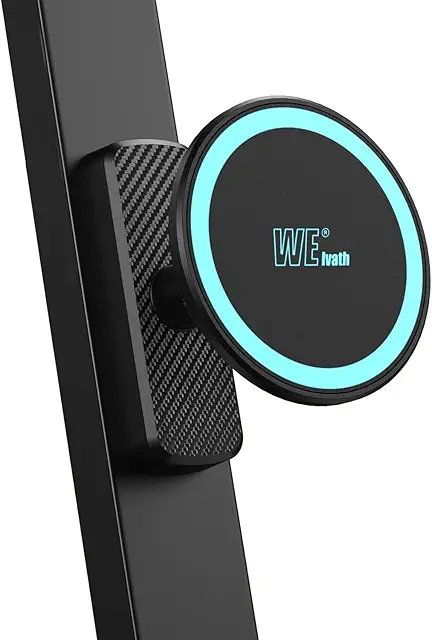 welvath Magnetic Golf Cart Phone Holder, Phone Mount Holder Compatible with MagSafe iPhone/Galaxy/Smartphones, Golf Cart A...